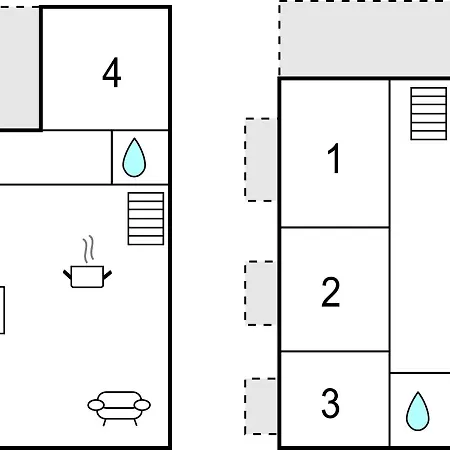 度假居 Four-bedroom Holiday In Loutra Aidipsou 卢特拉艾季普苏